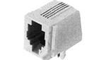 RJ11 Connector, 6 Pos, 1 Port, Right Angle, Thru-Hole, Solder, 1.5A, 150V