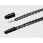 Heat Shrink Cap ST Polyolefin Black Thin Piece