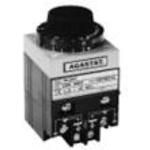 ON-DELAY RELAY, 4PDT, MOMENTARY, 125VDC (COIL), 10-100s, PANEL MOUNT
