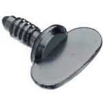 Screw Captive Wing-HD Slot 15.5mm-LG 39in/64in-LG 0.61in-LG Low Carbon Steel Zinc Chromate