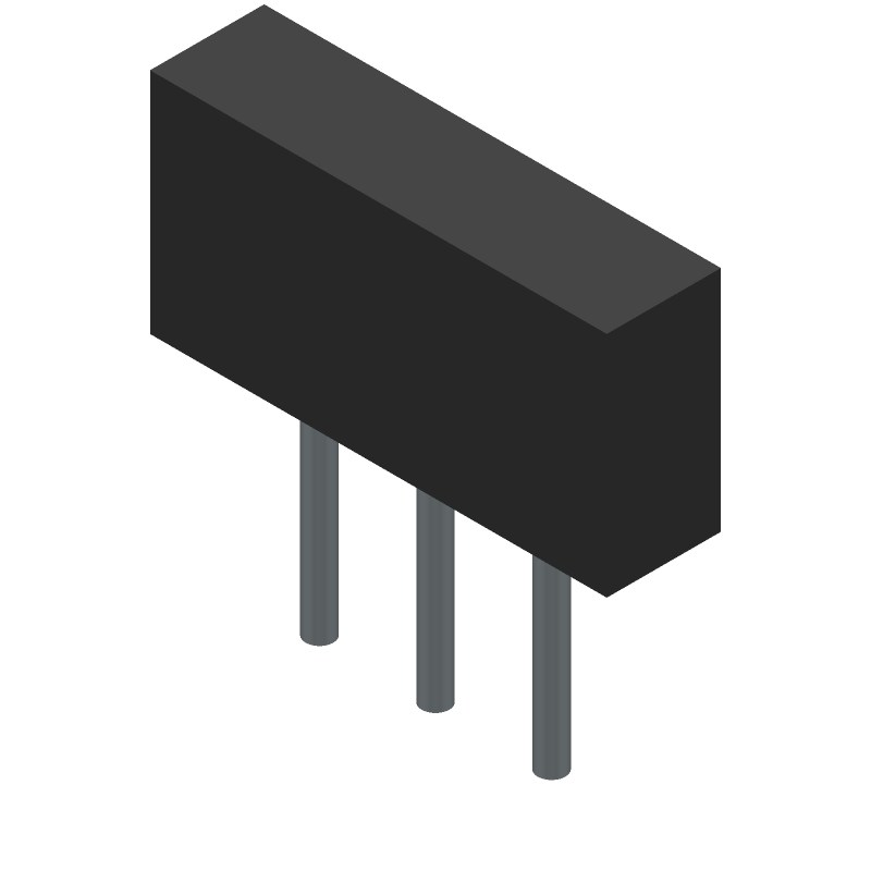 SPDT Slide Switch, Latched, 0.5A, 12VDC, Solder, TH