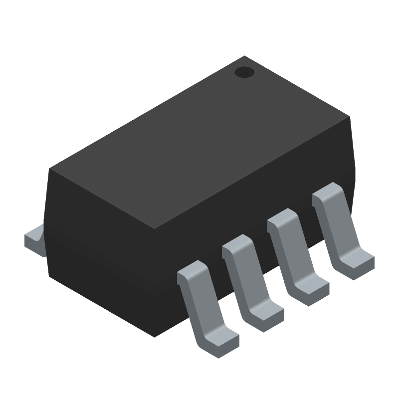 2-Ch 5.5V 500mA Power Switch SOT-23-8