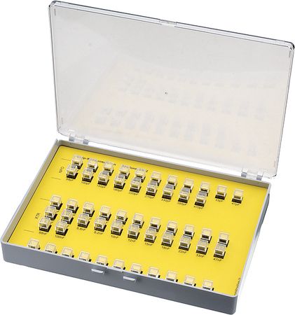 Ceramic capacitor assortment SMD 1 pF. . .100 nF, SMD-CM 25, Constructiva