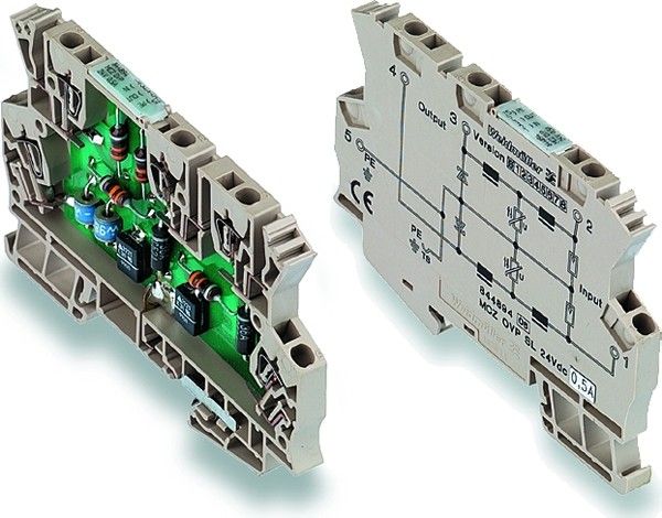 48V 500mA DIN Rail Mount Meter