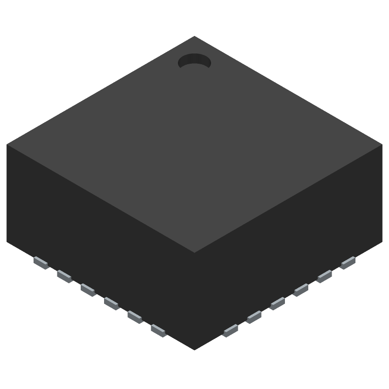 3-Axis Accelerometer ±2g/±4g/±8g, 3.3V, 24-Pin QFN