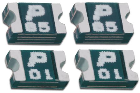 PTC Resettable Fuse 1.25A Hold, 2.5A Trip, 15VDC, 100A, 1812 SMD