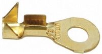 TE Connectivity Utilux Series Uninsulated Crimp Ring Terminal, 8mm Stud Size, 21 15 AWG