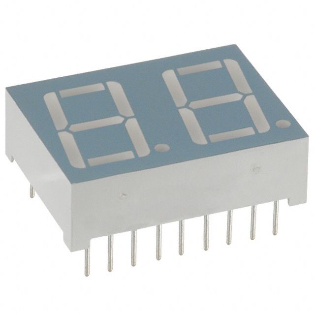 Displays Panel 2DIGIT 16LED Red CA 18-Pin DIP Module