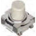 Switch Tactile (ON) OFF SPST Round Button Gull Wing 50VAC 50VDC 1VA SMD