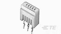FPC Connector 23 Pos 1mm Straight Thru-Hole 1A 125V