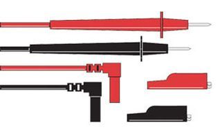 Test Leads W/ Screw-On Alligator Clips