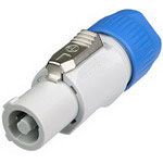 3-Pin Power Connector, 20A, 250V, Cable Mount, Straight