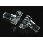 LED Light Pipe Rectangular Right Angle Clear Rigid Bulk