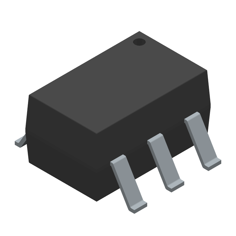 CMOS 2:1 Mux/Demux Bus Switch, 1-Ch, SC-70