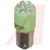 LAMP,  LED;  T3-1/4;  12V;  25MA;  1700MCD;  ULTRA BRIGHT GREEN;  BAYONET BASE