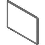 Static Shielding Protective Case, Large, Polypropylene