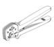 MOLEX   63811-5300   Crimp Tool, Ratchet, Molex MLX150L 19431 & 19434 12-10AWG Terminals