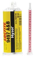 LOCTITE 1034745 Adhesive, Epoxy, Cartridge, Grey / White, 50 ml, LOCTITE 9497