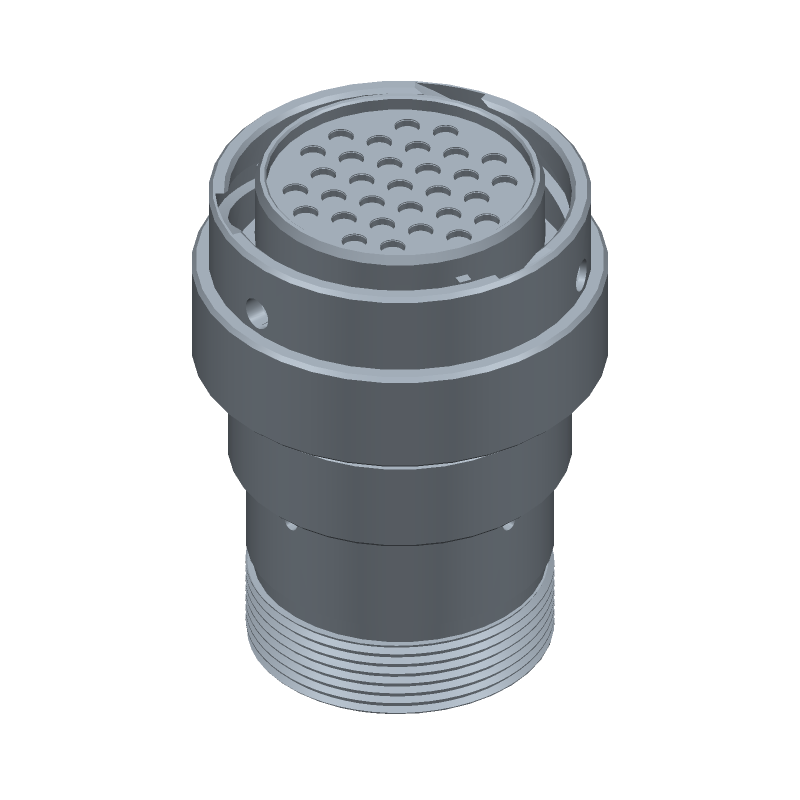 Conn Circular SKT 31 POS Crimp ST Cable Mount 31 Terminal 1 Port Bulk