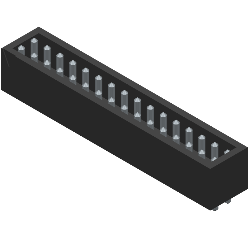 TERM BLOCK HDR 32POS VERT 2.54MM