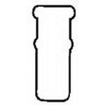 Blue Nylon Insulated Crimp Wire Cap, 8AWG, Copper/Tin