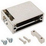 Connector Accessories D-Sub Hood Side Cable Entry 15 POS Thermoplastic