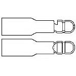 Bullet Terminal 18-22AWG M 33mm Tin Loose
