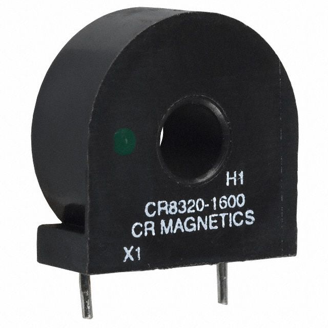 Current Sense Transformer, 95R DCR, 20mm H, Through Hole, PC Pin