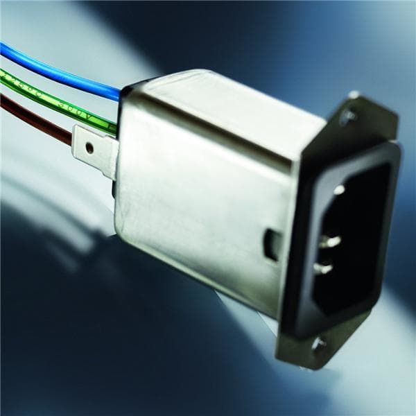 Filtered Power Entry Module, 3 Pos, 125VAC, 6A, ST