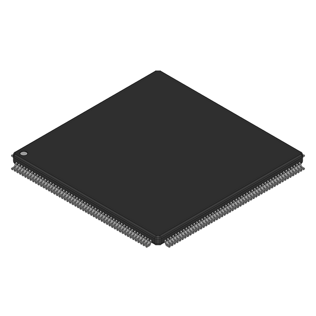 ARM7TDMI-S RISC MPU, 72MHz, 16b, 98KB RAM, 160 I/O, LQFP-208