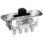 DP3T Slide Switch, 500mA, 125V, Solder