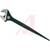 Crescent; Wrench; Adjustable; 1-1/8In.; 10In. Long; Black Phosphate Finish; Tapered
