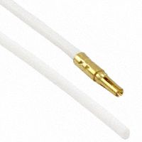1.25mm Pitch 26AWG 1 Pos F Crimp Cable Assembly, 450mm, 150°C