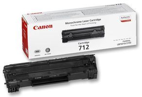 CANON         CRG712             TONER CARTRIDGE, BLACK, CRG712