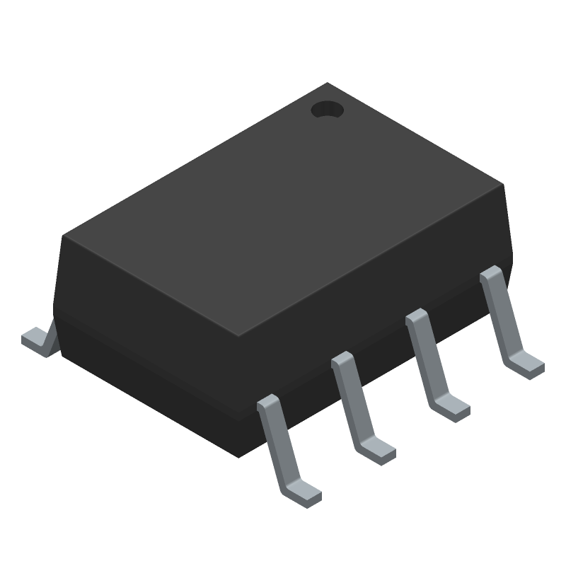 Transistor Output SSR, 2-Channel, 4000V Isolation, DIP-8