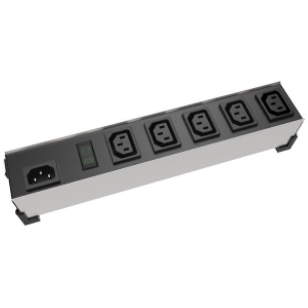 PDU Switched Outlet Strip 100V to 240V 10A Rackmount