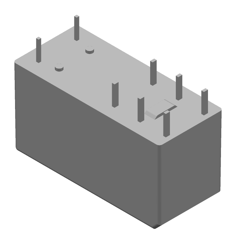 5V 16A SPDT General Purpose Relay, DIP, Through Hole, PCB
