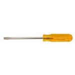 Xcelite; Screwdriver; 5/16 In. X 6 In. Regular Round Blade; Amber Handle