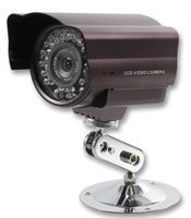 CAMERA, 420TVL, 35 LEDS, UK - Type:Day / Night; Image Sensor Size:1/4" Sharp CCD; Resolution:420TVL; Supply Voltage:12V; Illumination Min:0lx;