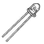 Photo Transistor, 890nm, 0.05A I(C), TO-18 EQUIVALENT PACKAGE, 2 PIN