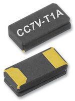 MICRO CRYSTAL - CC7V-T1A 32.768KHZ +-20PPM 12.5PF - Crystal, 32.768 kHz, SMD, 3.2mm x 1.5mm, 12.5 pF, 20 ppm, CC7V-T1A Series