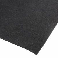 Stat-Free Foam Gasket - 1/4" x 24" x 36" - Black