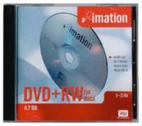 Imation optical DVD+RW,4.7GB, pack of 5