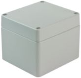 Universal housing dark grey 100 x 100 x 80 mm Aluminium IP 66 EUROMAS, 01.101008.0/A116, Bopla