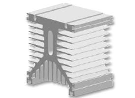 Heat Sink Passive Vertical Screw Mount Aluminum 0.55°C/W