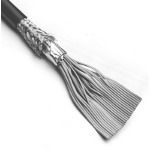 20C 28AWG 300V Shielded Flat Ribbon Cable, 100ft