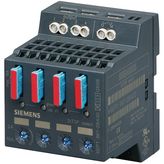 SIEMENS 6EP1961-2BA00 Thermal Circuit Breaker, 24 VDC, 10 A, 4 Pole