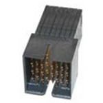 Right Angle Press-Fit Connector, 10Gbps, 240 Pos, Gold/Tin/Matte