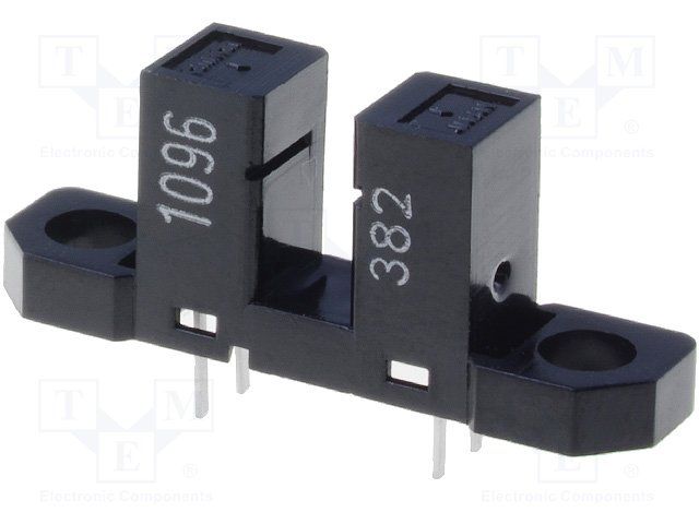 Transmissive Photo Interrupter, Phototransistor, 3.4mm, 50mA, 30V