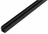 Bosch Rexroth Cover Strip, PP, 6mm Slot, Black, 1pcs x 2000mm
